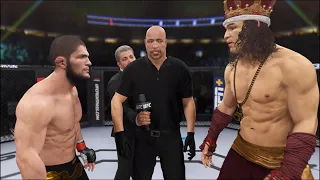 Khabib vs. Lord Indra - EA Sports UFC 4 - Eagle Fights ☝️🦅