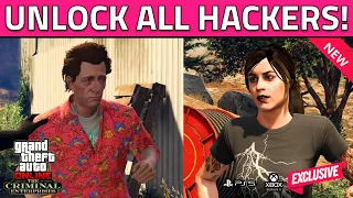 How To Unlock Avi Schwartzman & Paige Harris Casino Heist Hacker GTA 5! All Signal Jammers Locations