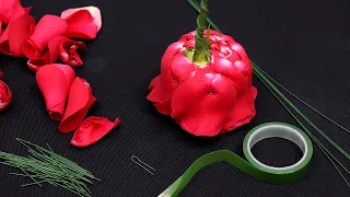 How To Make A Multi-Petal Rose /Carmen Rose - Gamilion Rose/