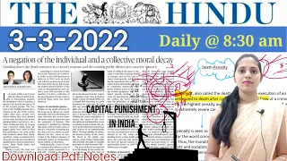 3 March 2022 | The Hindu Newspaper Analysis in English | #upsc #IAS