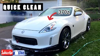 How I wash my 370z