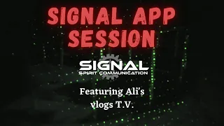 Laser Grid and The Signal app Session | Lakeshore Paranormal