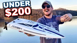 Best BRUSHLESS RC Boat Under $200 of 2022 - UDIRC UDI005