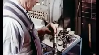 L'USINE PEUGEOT DE SOCHAUX EN 1954