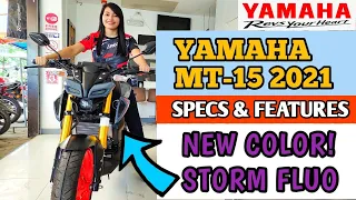 YAMAHA MT-15 2021 NEW COLOR! | REVIEW, SPECS & FEATURES