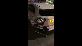 1 mad car crash Stamford Hill highroad