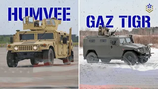 Best 4x4 military vehicle: US' Humvee vs Russia's GAZ Tigr