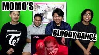TWICE - MOMO HIT THE STAGE VAMPIRE DANCE REACTION (ONCE FANBOYS)