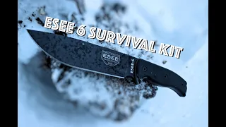 Multi-Mission Capable ESEE 6 Survival Knife/Kit