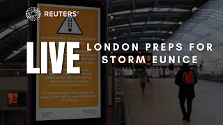 LIVE: Airplanes land at Heathrow Airport as Storm Eunice brings strong winds