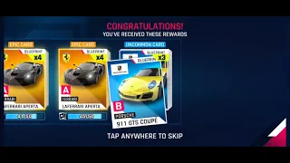 Asphalt 9 legend Heatwave session relay pack 40 pack opening