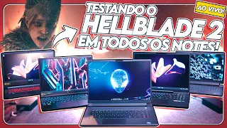 HELLBLADE 2 roda em QUALQUER NOTEBOOK GAMER? Testando em todas as GPU! #Bench209