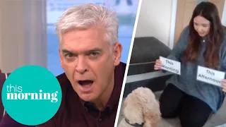 The Genius Dog That Can Read and Count Helping With Homeschooling | This Morning