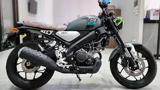 Yamaha XSR155 2021 Dark Grey