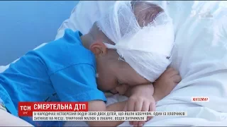 На Житомирщині нетверезий водій збив двох дітей, що йшли узбіччям