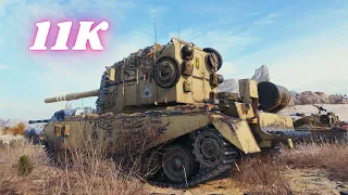 FV4005 Stage II 11K Damage 5 Kills World of Tanks Replays