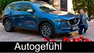 Mazda CX-5 FULL REVIEW test driven all-new neu SUV 2017/2018 - Autogefühl