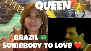 Queen - Somebody To Love ( São Paulo, Brazil 🇧🇷 1981) Reaction