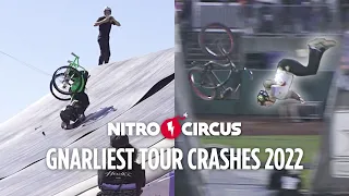 GNARLIEST Nitro Circus Tour Crashes 2022