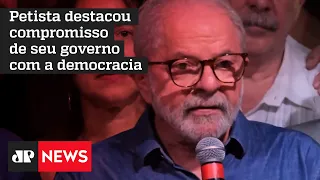 Lula faz primeiro discurso oficial como novo Presidente da República