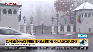 Structura noului guvern. Cum se împart ministerele între PNL, UDMR și USR PLUS