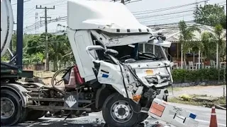 Total Fails At Work 2024 | Extremly Moment Of Overload Truck Fails Caught On Camera! Fails At Work