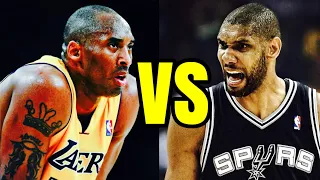 Kobe Bryant Vs Tim Duncan: Who was the GOAT of his Era?