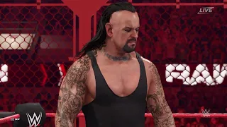 WWE 2k23 The Rock vs The Undertaker HELL IN A CELL [PC]