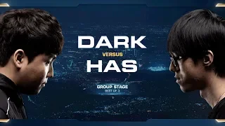 Has vs Dark PvZ - Group C Elimination - 2018 WCS Global Finals - StarCraft II