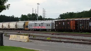 Ringling Bros Circus Car Sitting in CSX'S Baldwin Yard