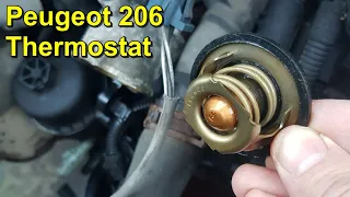 Thermostat Removal and Refitting - Peugeot 206