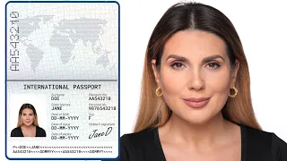 How to do your makeup for a passport photo you won't hate for 10 years | ALI ANDREEA