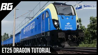 SimRail ET25 Dragon Cargo Train Tutorial [EN]