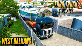 Застрял во Дворах DLC West Balkans - Euro Truck Simulator 2