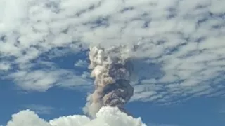 Mayon Volcano Eruption, Jan. 2018