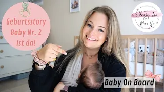 Geburtsstory | Baby Nummer 2 ist da ♡ | Louwen Diät | Baby on Board | Solvejg Lea