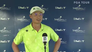 Haotong Li Mandarin 2022 Sony Open in Hawaii Sunday Flash Interview