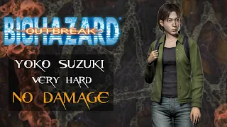 Resident Evil Outbreak: "NO DAMAGE" All Scenario Very Hard Walkthrough (Yoko)