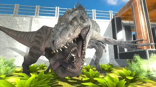 JW Camp Cretaceous: The journey of Big Eatie & Little Eatie! - Animal Revolt Battle Simulator
