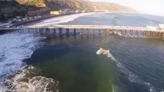 Shooting the Pier at Malibu, CA - Drone Footage