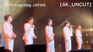 (UNCUT) SB19 Pagtatag World Tour Japan - Part1