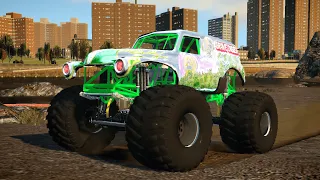 GTA IV GRAVE DIGGER MONSTER JAM TRUCK