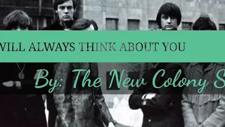 I Will Always Think About You 1968 - The New Colony Six with Lyrics (Adrian Galera Music)