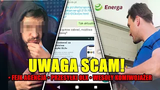 UWAGA SCAM! - Wyłudzanie zdjęć od modelek  * OLX i SCAM przez WhatsApp * Fałszywy pracownik Energi