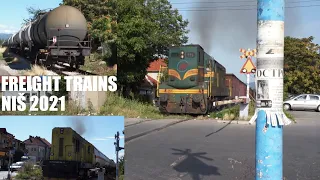 10 Minutes of Freight Trains in Niš