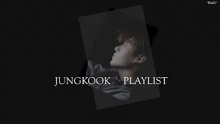 Jungkook playlist (Black screen) for sleep, relax.