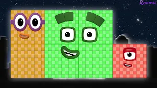 Looking for Numberblocks Puzzle Tetris NEW Big 400 ASMR - Numberblocks Satisfying Video #60