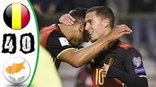 Belgium vs Cyprus 4-0 All Goals- World Cup Eliminations 2018