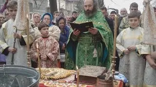 На реце Вавилонстей, Тулчя, 15.02.2014  (Старообрядцы - Lipoveni - Old believers)