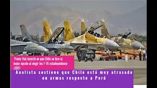 🔴Analista sostiene que Chile está muy atrasado en armas respecto a Perú🔴
